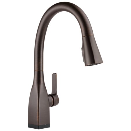 Delta Electronic, 8" Mount, Commercial 1 or 3 Hole Kitchen Faucet 9183T-RB-DST